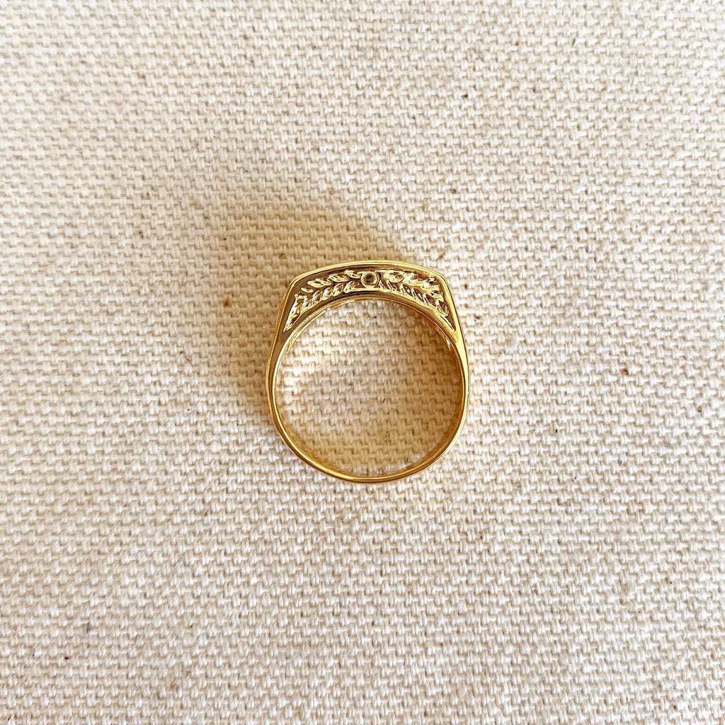 Mondsee 18k Gold Filled Boho Pinky Ring | 18k Gold Filled Jewelry