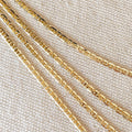 Mondsee 18k Gold Filled 2mm Flat Mariner Chain | 18k Gold Filled Jewelry