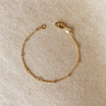 Mondsee 18k Gold Filled Satellite Bracelet | 18k Gold Filled Jewelry