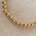 Mondsee 18k Gold Filled 4.5mm Beaded Bracelet | 18k Gold Filled Jewelry