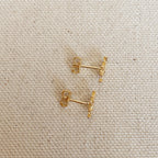 Mondsee 18k Gold Filled Eye Stud Earring | 18k Gold Filled Jewelry
