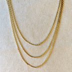 Mondsee 18k Gold Filled DC Curb Link Chain | 18k Gold Filled Jewelry