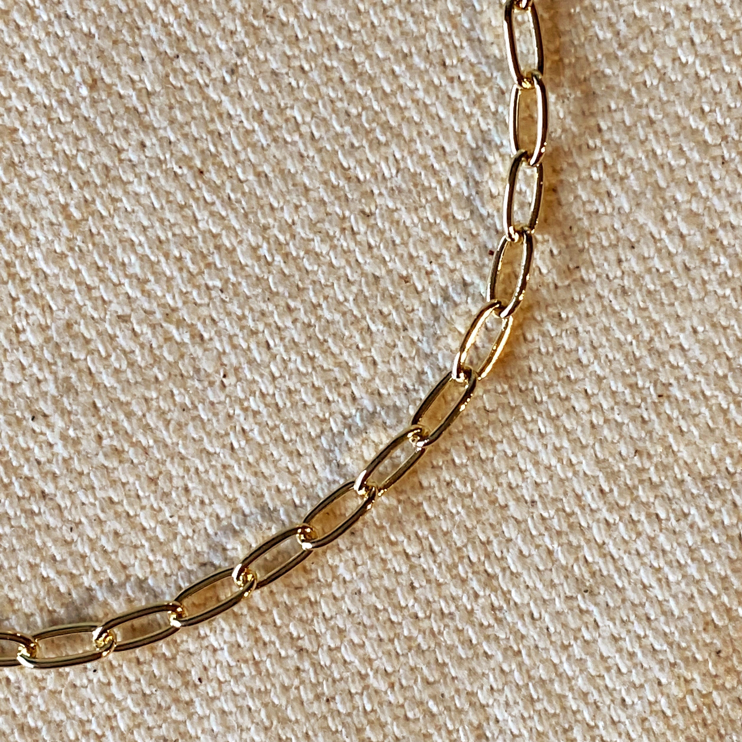 Mondsee 18k Gold Filled 2.5mm Cable Link Bracelet | 18k Gold Filled Jewelry