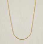 Mondsee 18k Gold Filled 1.2 mm Round Snake Chain Necklace | 18k Gold Filled Jewelry