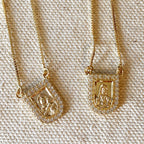 Mondsee 18k Gold Filled Scapular Necklace | 18k Gold Filled Jewelry