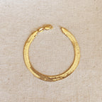 Mondsee 18k Gold Filled 6mm Herringbone Bracelet | 18k Gold Filled Jewelry