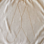 Mondsee 18k Gold Filled Body Chain With Cubic Zirconia Stones | 18k Gold Filled Jewelry