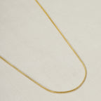 Mondsee 18k Gold Filled 1.2 mm Round Snake Chain Necklace | 18k Gold Filled Jewelry