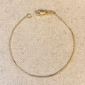 Mondsee 18k Gold Filled Thin Delicate Bracelet | 18k Gold Filled Jewelry