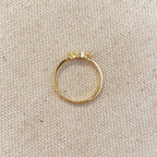 Mondsee 18k Gold Filled Dainty Eye Ring | 18k Gold Filled Jewelry