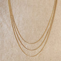 Mondsee 18k Gold Filled Dainty Chain Necklace | 18k Gold Filled Jewelry