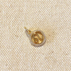 Mondsee 18k Gold Filled Mini Leo Zodiac Pendant | 18k Gold Filled Jewelry