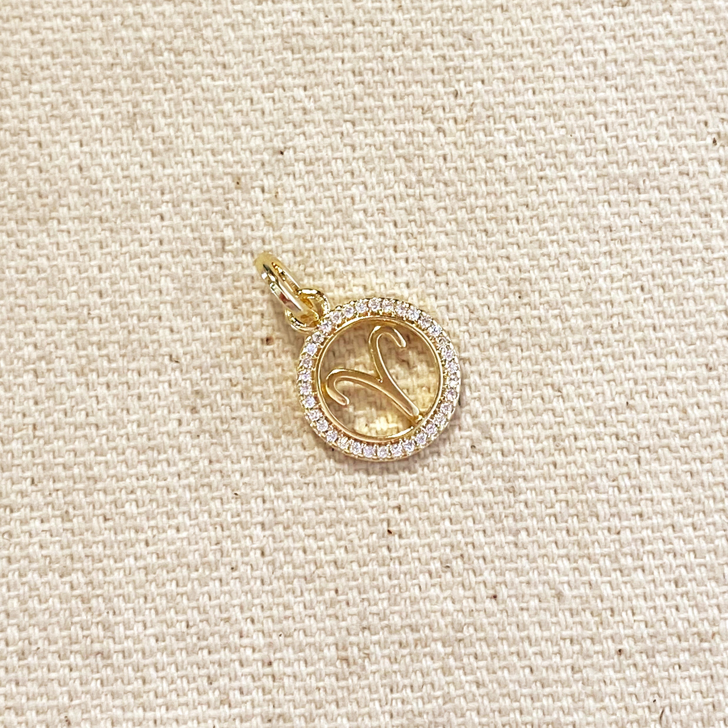 Mondsee 18k Gold Filled Mini Aries Zodiac Pendant | 18k Gold Filled Jewelry