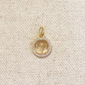 Mondsee 18k Gold Filled Mini Aries Zodiac Pendant | 18k Gold Filled Jewelry