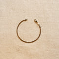 Mondsee 18k Gold Filled 3.0mm Herringbone Bracelet | 18k Gold Filled Jewelry