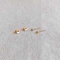 Mondsee 14k Gold Filled 2.0mm Ball Stud Earrings | 18k Gold Filled Jewelry