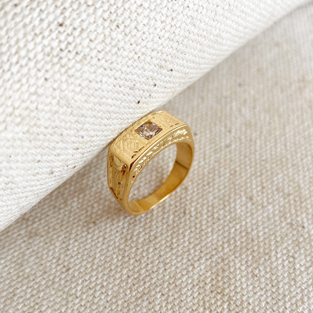 Mondsee 18k Gold Filled Boho Pinky Ring | 18k Gold Filled Jewelry