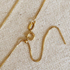 Mondsee 18k Gold Filled Adjustable Sizing Necklace | 18k Gold Filled Jewelry