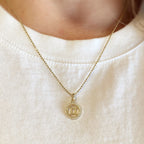 Mondsee 18k Gold Filled Mini Gemini Zodiac Pendant | 18k Gold Filled Jewelry
