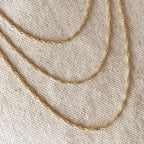 Mondsee 18k Gold Filled 1.7mm Singapore Chain | 18k Gold Filled Jewelry