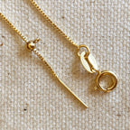 Mondsee 18k Gold Filled Adjustable Sizing Necklace | 18k Gold Filled Jewelry