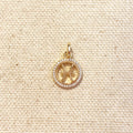 Mondsee 18k Gold Filled Mini Pisces Zodiac Pendant | 18k Gold Filled Jewelry