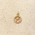 Mondsee 18k Gold Filled Mini Pisces Zodiac Pendant | 18k Gold Filled Jewelry
