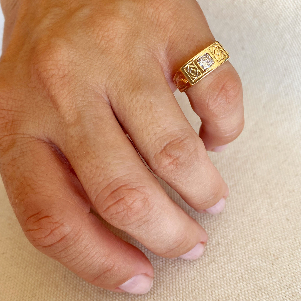 Mondsee 18k Gold Filled Boho Pinky Ring | 18k Gold Filled Jewelry