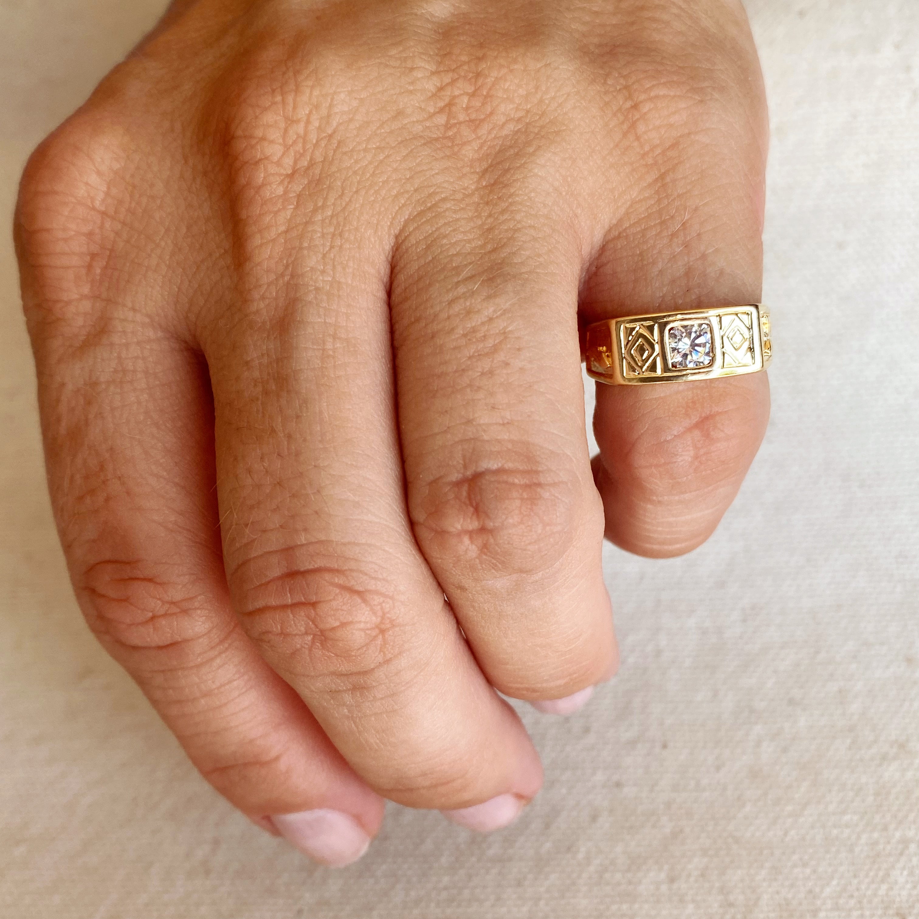 Mondsee 18k Gold Filled Boho Pinky Ring | 18k Gold Filled Jewelry