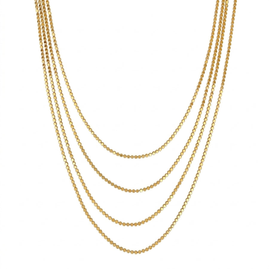18k Gold Filled 2mm Dot Chain Necklace